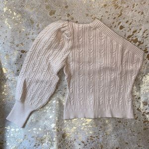 ENTRO One Shoulder Sweater. Like new! CUTE.